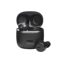 JBL Tour Pro+ TWS - Black - True wireless noise-cancelling earbuds - Hero